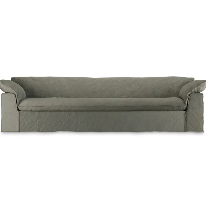 Sofa Nomad 305 Cm Linen Army Green Hkliving