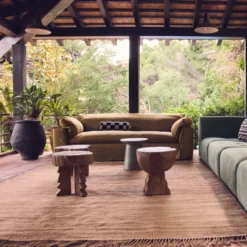 Sofa Nomad 305 Cm Linen Burnt Ochre Hkliving