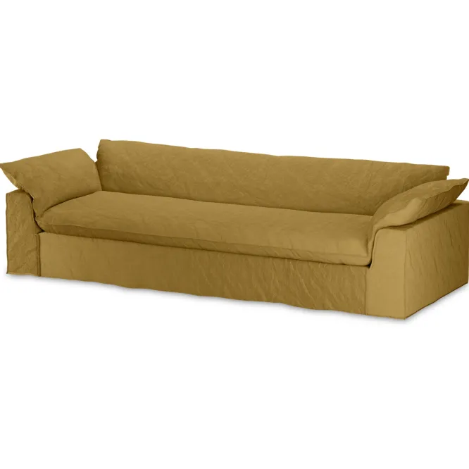 Sofa Nomad 305 Cm Linen Burnt Ochre Hkliving