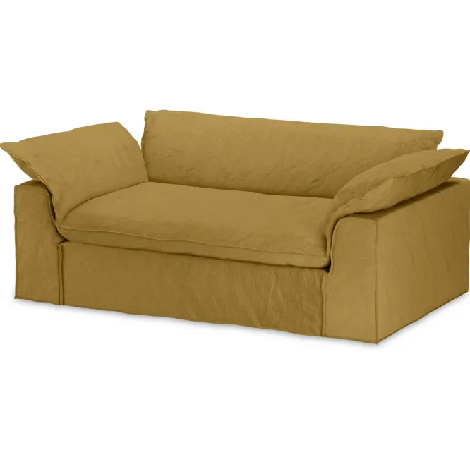 Sofa Nomad 204 Cm Linen Burnt Ochre Hkliving