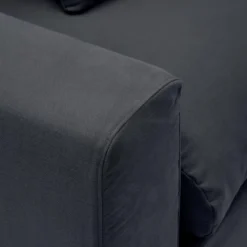 Sofa Nora 4 Osobowa Antracytowa Kave Home