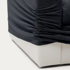 Sofa Nora 3 Osobowa Antracytowa Kave Home