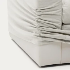 Sofa Nora 3 Osobowa Ecru Kave Home