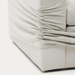 Sofa Nora 4 Osobowa Ecru Kave Home