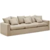 Sofa Nora 4 Osobowa Taupe Kave Home