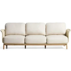 Sofa Ogrodowa Alipa 3-Osobowa Ecru Kave Home