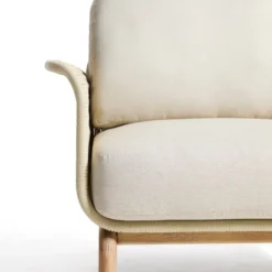 Sofa Ogrodowa Alipa 2-Osobowa Ecru Kave Home