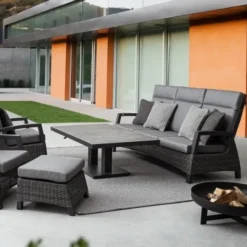 Sofa Ogrodowa Britton Antracytowa Bizzotto