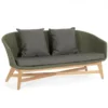 Sofa Ogrodowa Coachella Zielona Bizzotto
