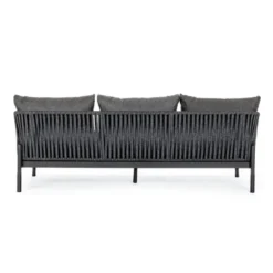 Sofa Ogrodowa Elia 3 Os. Antracytowa