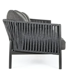 Sofa Ogrodowa Elia 3 Os. Antracytowa