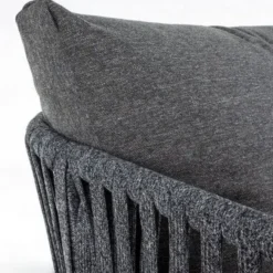 Sofa Ogrodowa Elia 3 Os. Antracytowa