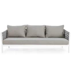 Sofa Ogrodowa Elia 3 Os. Biała