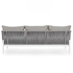 Sofa Ogrodowa Elia 3 Os. Biała