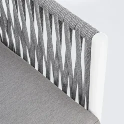 Sofa Ogrodowa Elia 3 Os. Biała