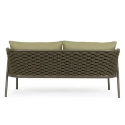 Sofa Ogrodowa Harlow Oliwkowa Bizzotto