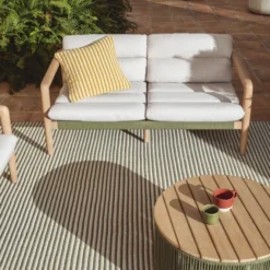 Sofa Ogrodowa Menfi 2-Osobowa Kave Home