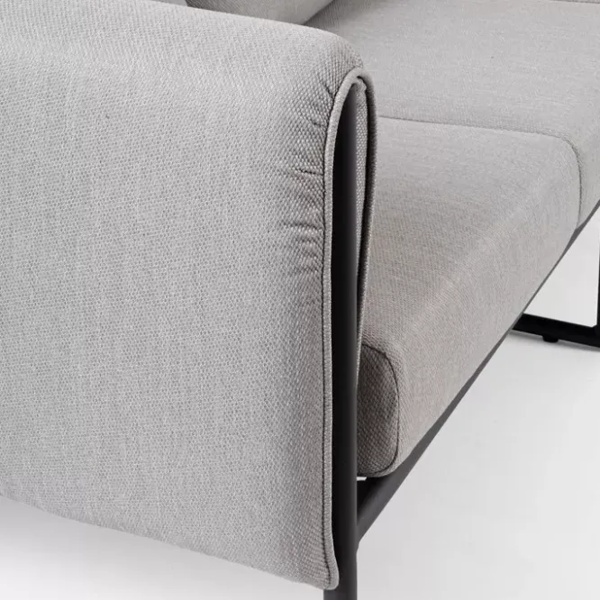 Sofa Ogrodowa Merlin Jasny Grafit