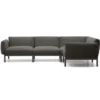 Sofa Ogrodowa Narożna Sorells Ciemnoszara Kave Home