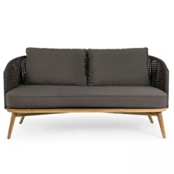 Sofa Ogrodowa Ninfa Ciemnoszara Bizzotto