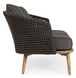Sofa Ogrodowa Ninfa Ciemnoszara Bizzotto