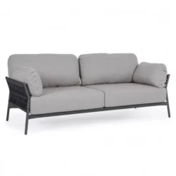 Sofa Ogrodowa Rosso Grafitowa