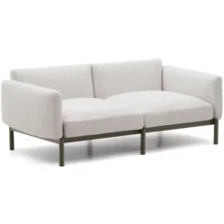 Sofa Ogrodowa Sorells 2-Osobowa Beżowa Kave Home