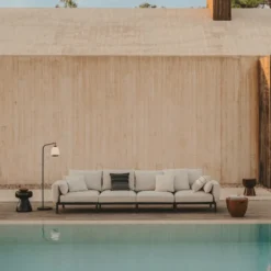 Sofa Ogrodowa Sorells 4-Osobowa Beżowa Kave Home