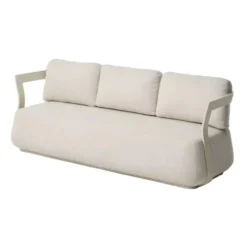 Sofa Ogrodowa Tamaris 3 Osobowa Ecru Kave Home