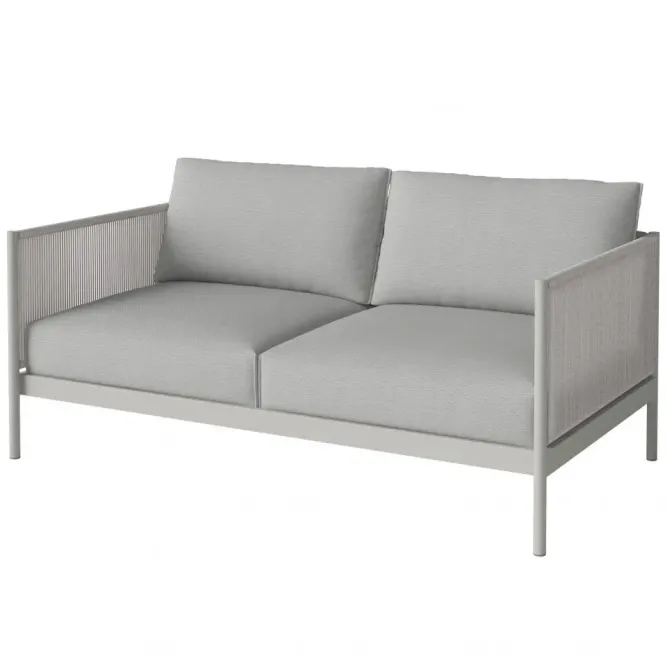 Sofa Ogrodowa Track 2 Os. Bezza Light Grey Bolia