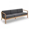 Sofa Ogrodowa Virkelyst 3 Os. Grafitowa Skagerak