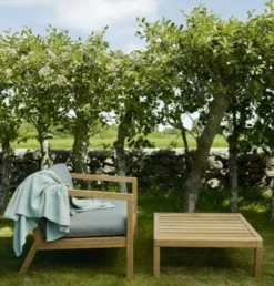 Sofa Ogrodowa Virkelyst 2 Os. Szara Skagerak