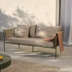 Sofa Ogrodowa Zivia Zielona Kave Home