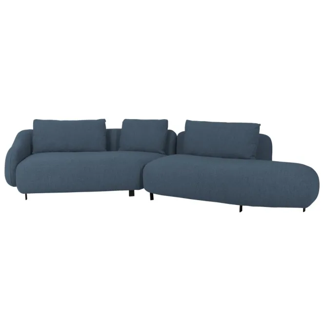 Sofa Orca 345 Cm Granatowa Furninova