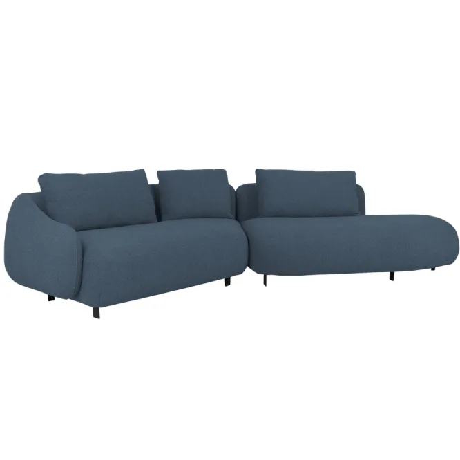 Sofa Orca 345 Cm Granatowa Furninova
