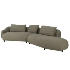 Sofa Orca 345 Cm Taupe Furninova
