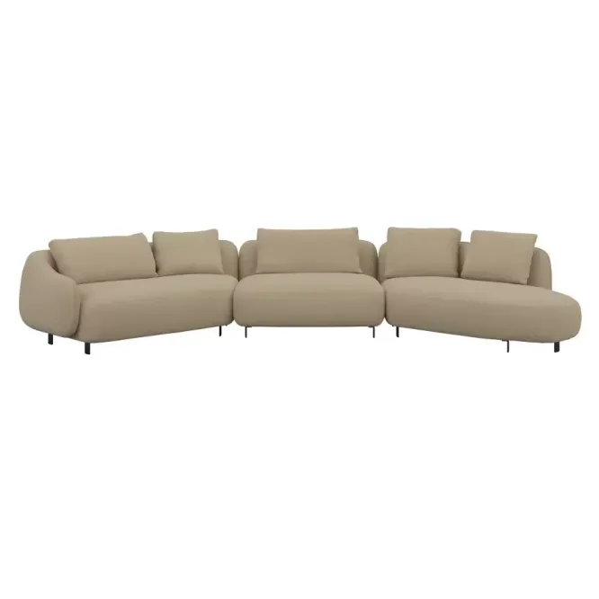 Sofa Orca Set 1 Benson Taupe Furninova