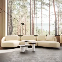 Sofa Orca Set 2 Denali Beige Furninova