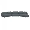 Sofa Orca Set 1 Denali Blue Furninova