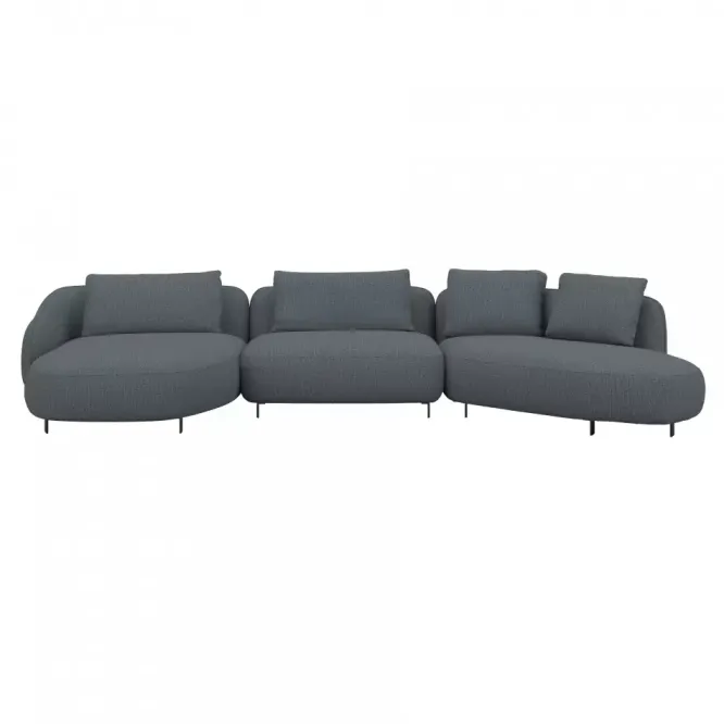 Sofa Orca Set 2 Denali Blue Furninova