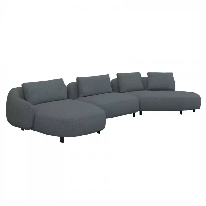 Sofa Orca Set 2 Denali Blue Furninova