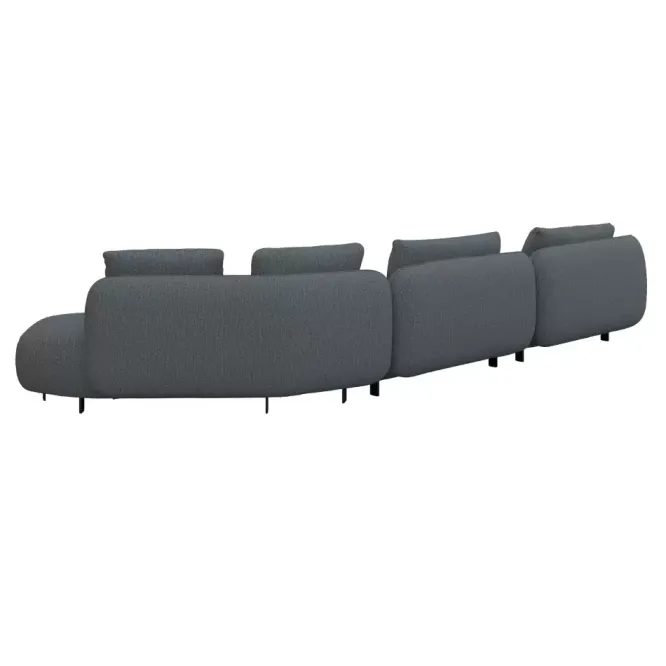 Sofa Orca Set 2 Denali Blue Furninova