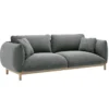 Sofa 3-Osobowa Ada Ciemnoszara Micadoni