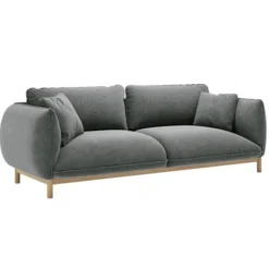 Sofa 3-Osobowa Ada Ciemnoszara Micadoni