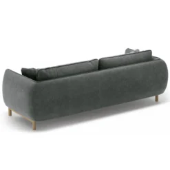 Sofa 3-Osobowa Ada Ciemnoszara Micadoni