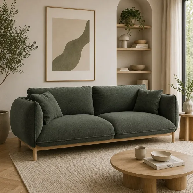Sofa 3-Osobowa Ada Zielona Micadoni