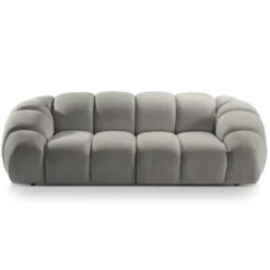 Sofa 3-Osobowa Diana Jasnoszara Micadoni