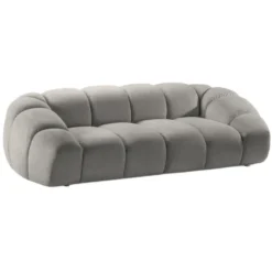 Sofa 3-Osobowa Diana Jasnoszara Micadoni