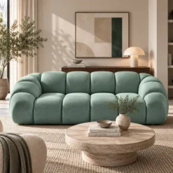 Sofa 3-Osobowa Diana Miętowa Micadoni