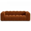 Sofa 3-Osobowa Lupine Ceglasty Welur Micadoni